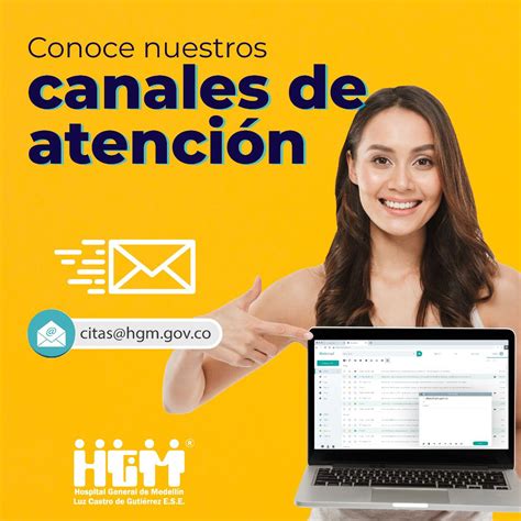 Canales de Atención y Pida una Cita